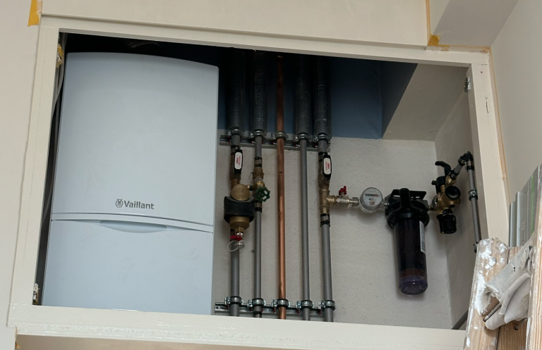 Heizungstechnik auf kleinem Raum